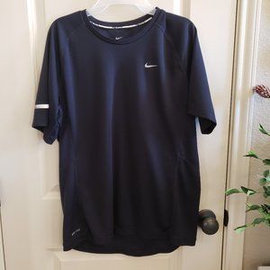 Nike Dri Fit Men's Shirt Size Large  Black